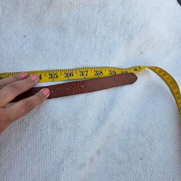 J Crew Skinny Brass Studded Belt - Picture 6 of 8